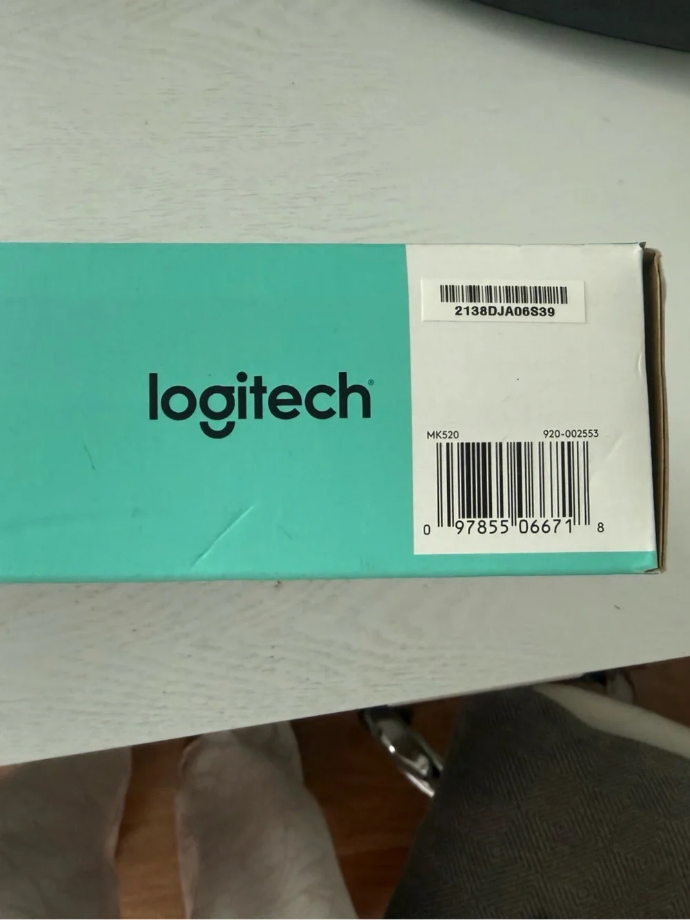 Logitech Advanced Wireless Keyboard and Mouse Combo - Brand New MK520